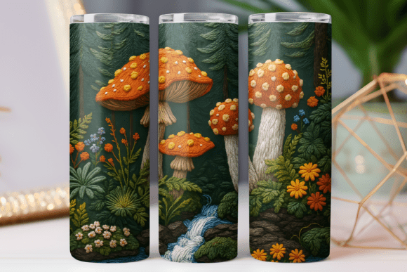 Floral Tumbler Wrap Design for Seasonal Crafts