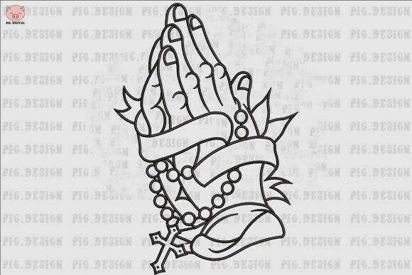 Praying Hand Embroidery Review for Real Embroidery Projects
