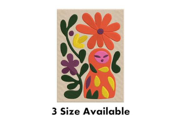 Reviewing Colorful Doll Floral Embroidery Art