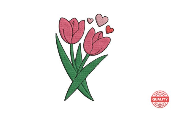 Tulip Love Embroidery Design Review